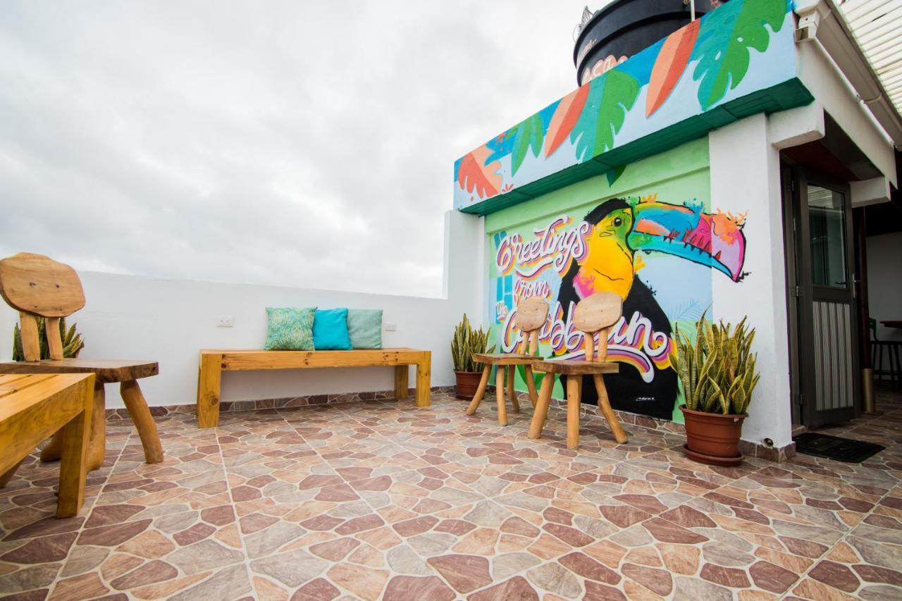 Makena La Boquilla Beach Hostel Cartagena Exterior foto